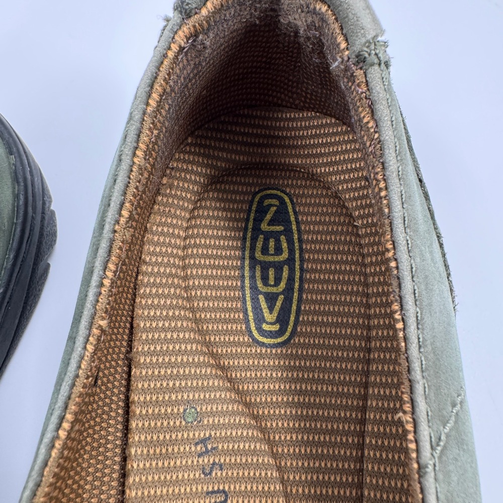 KEEN Presidio MJ Olive Green Nubuck Leather‎ Flats Comfort Shoes Womens 8 - Picture 3 of 14